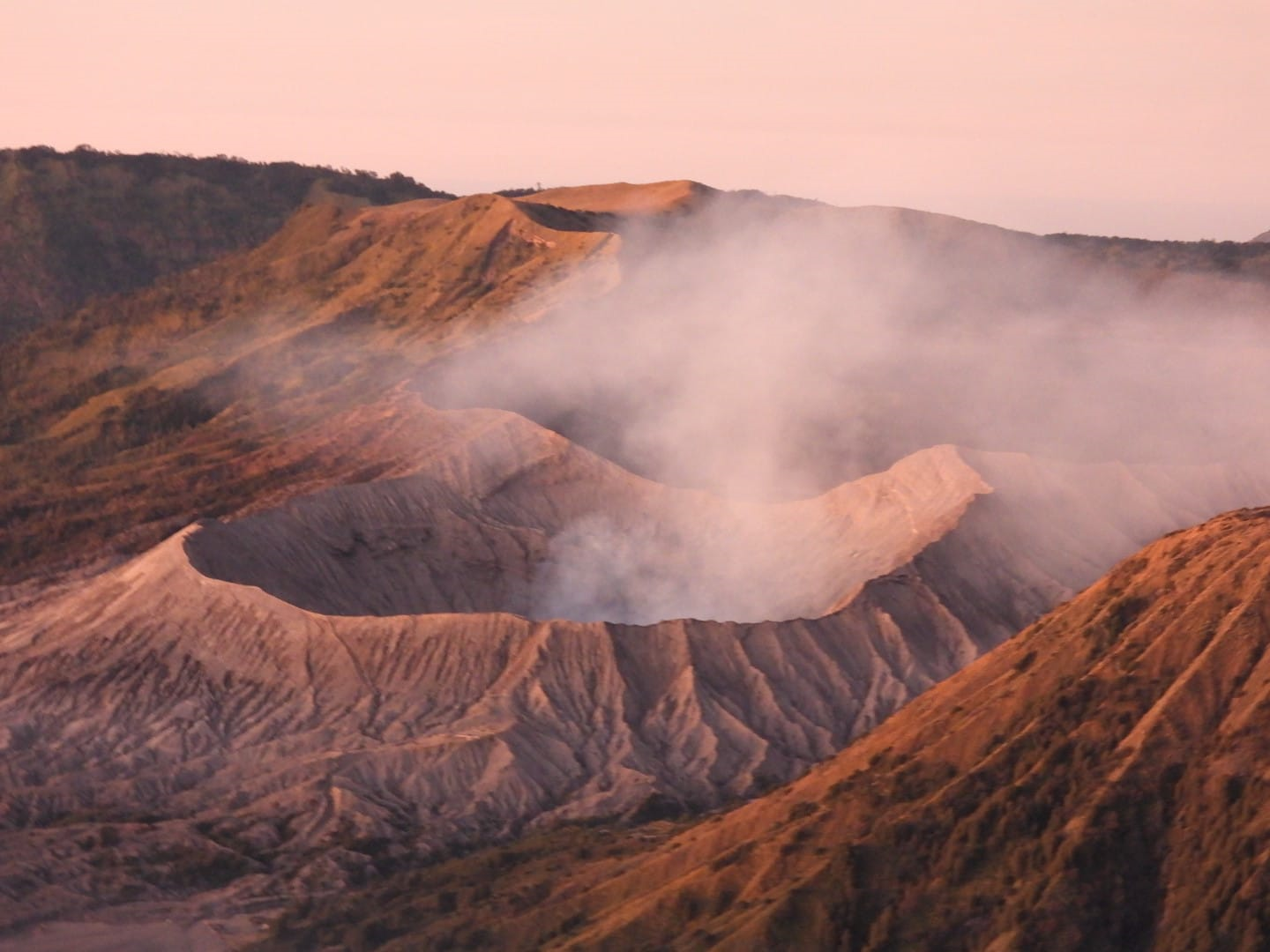 Mt Bromo Crater