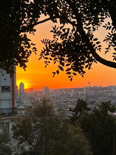 Sunrise at Sacre Couer