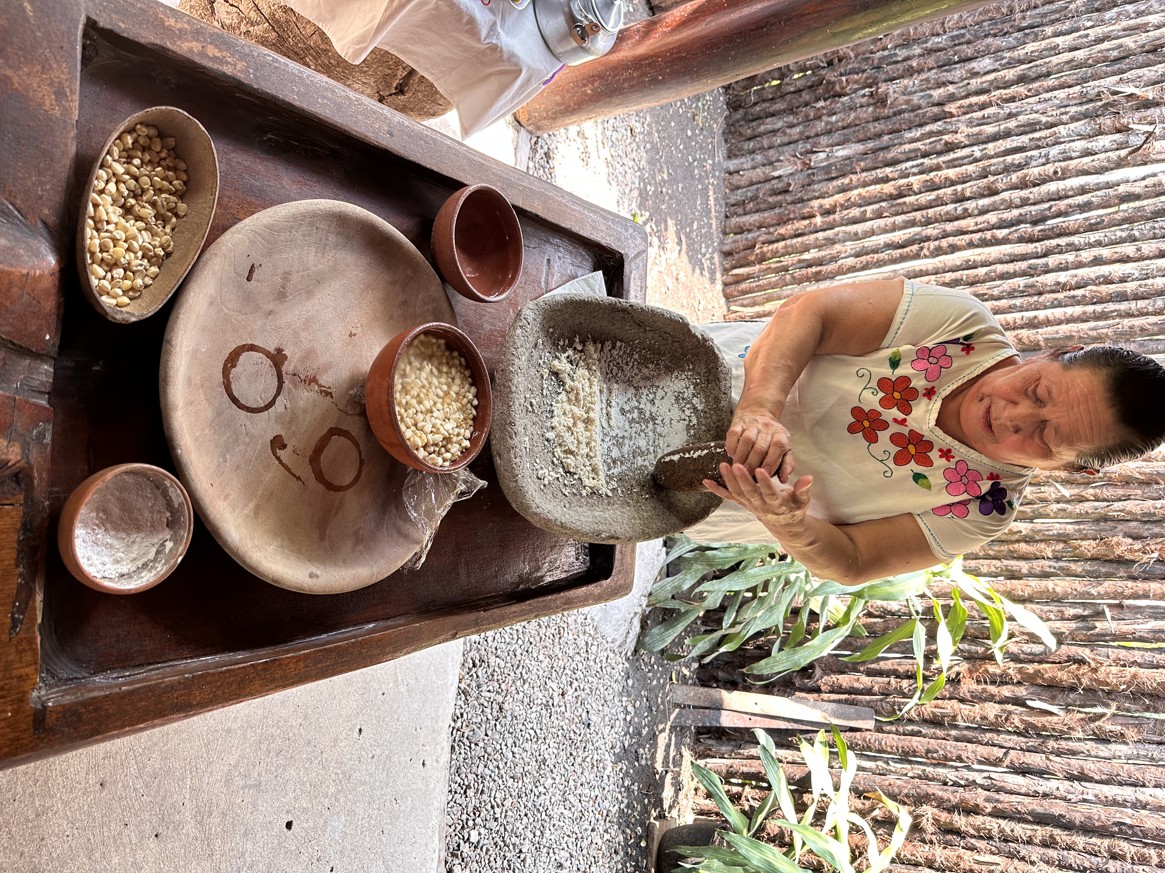 Grinding Corn